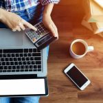 How do premium tax credits work for self-employed health insurance
